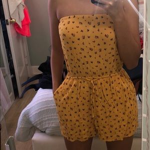 Yellow Romper